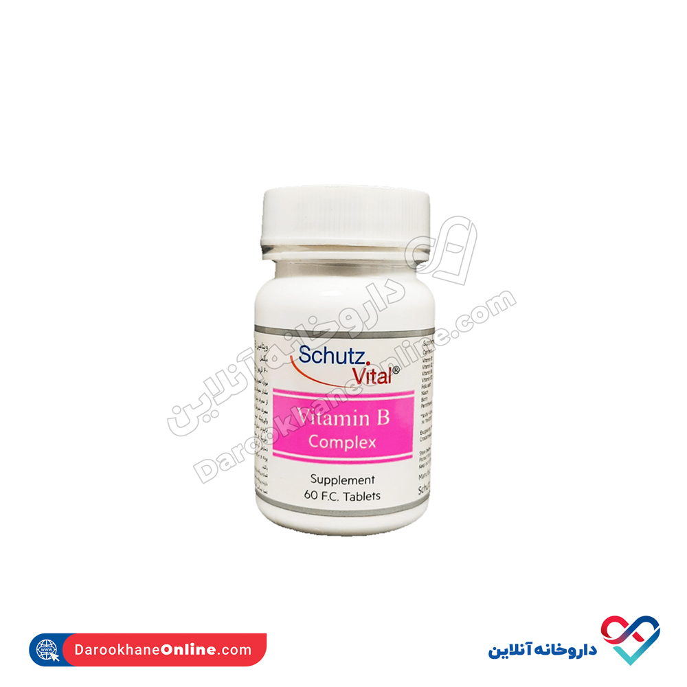 b-complex.jpg قرص ب کمپلکس شوتس ویتال 60 عددی - Image 1
